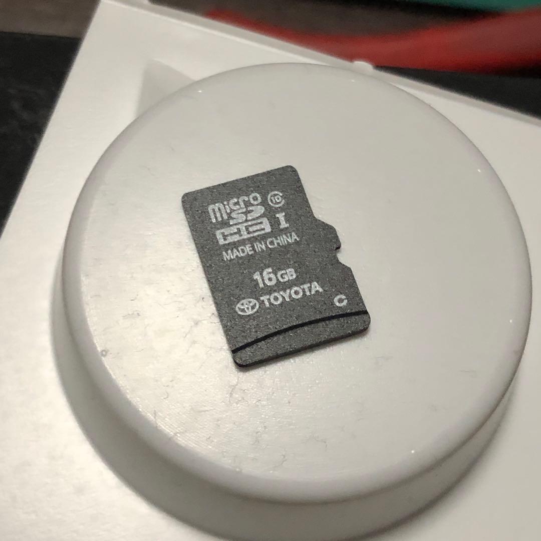トヨタ 純正カーナビ SDカード
