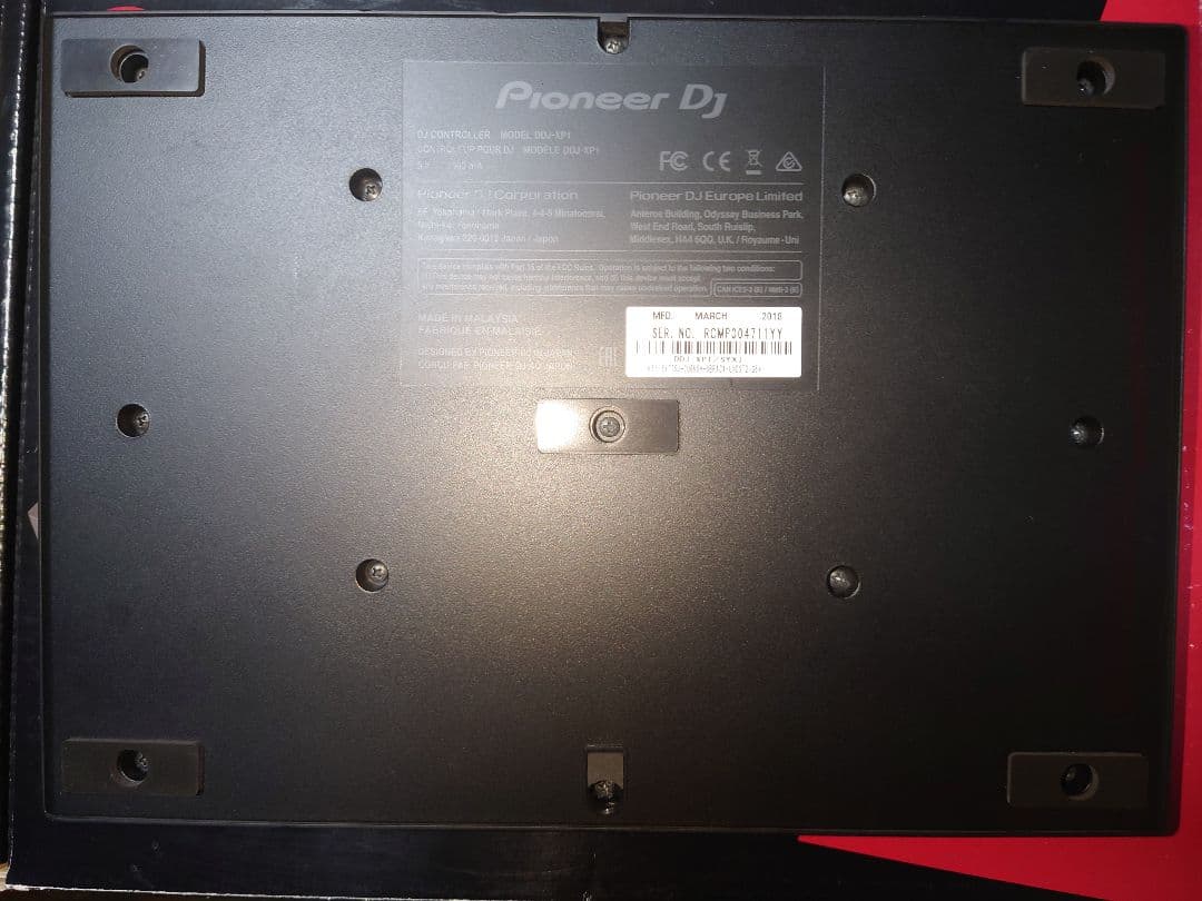 Pioneer DJ DDJ-XP1 コントローラー