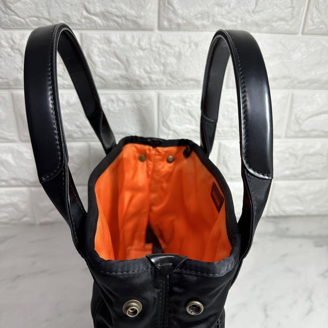 美品　バレンシアガ　カバXS　ナイロン　ショルダー　2way　ブラック　オレンジ