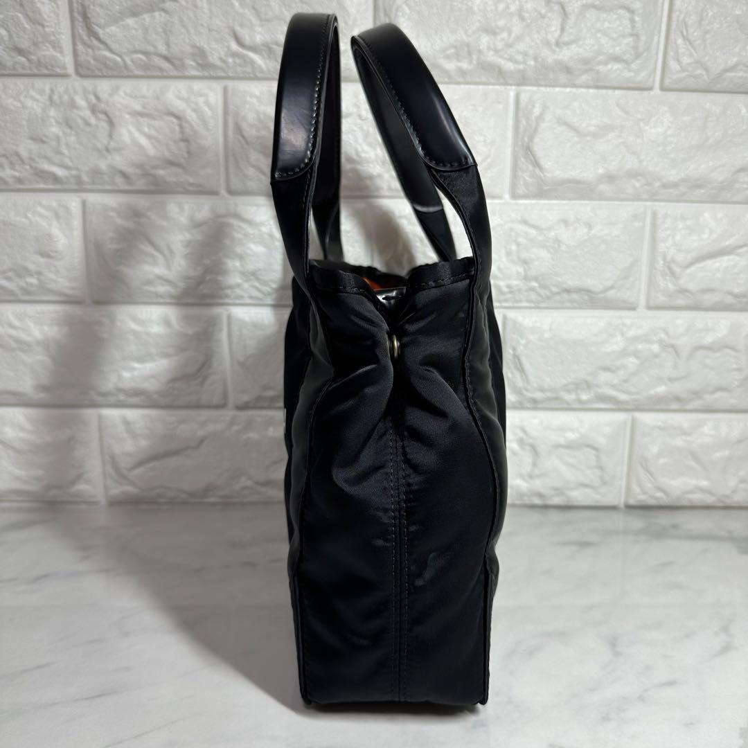 美品　バレンシアガ　カバXS　ナイロン　ショルダー　2way　ブラック　オレンジ
