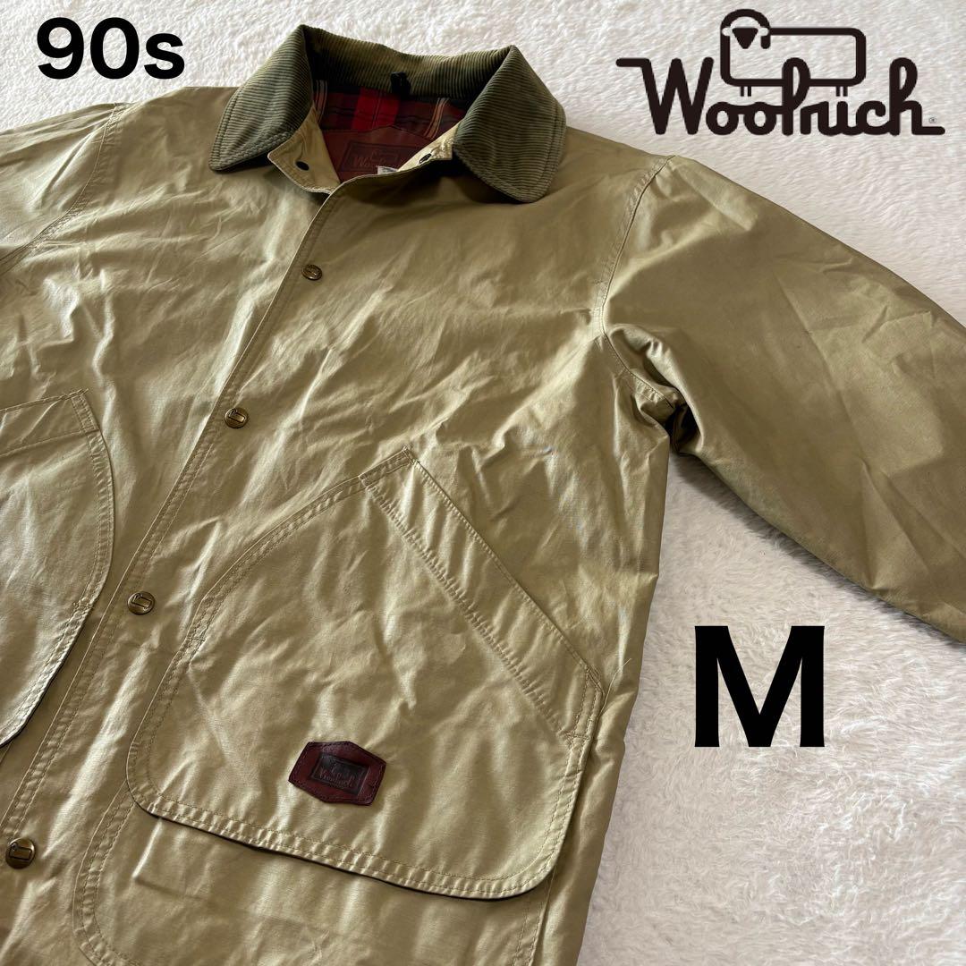 90sウールリッチ フィールドジャケット 大きめM コットン×ナイロンM Wool rich