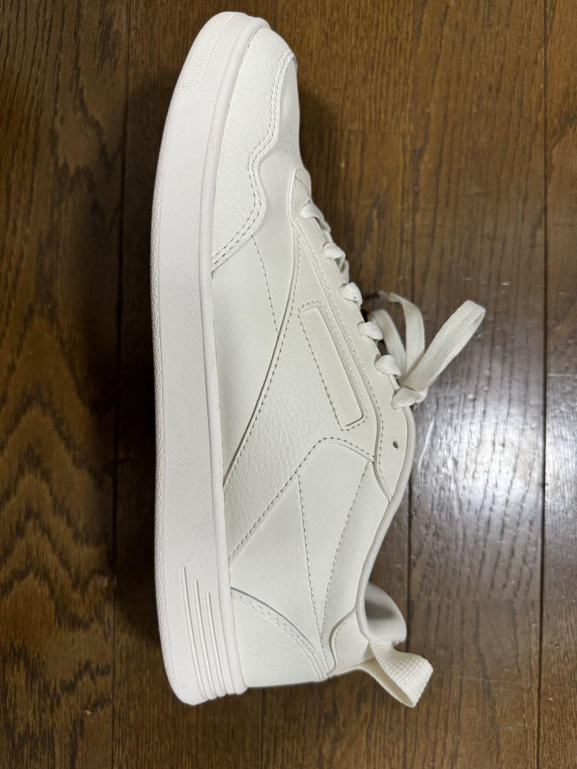 無印良品×リーボック コートスニーカー 白 27cm