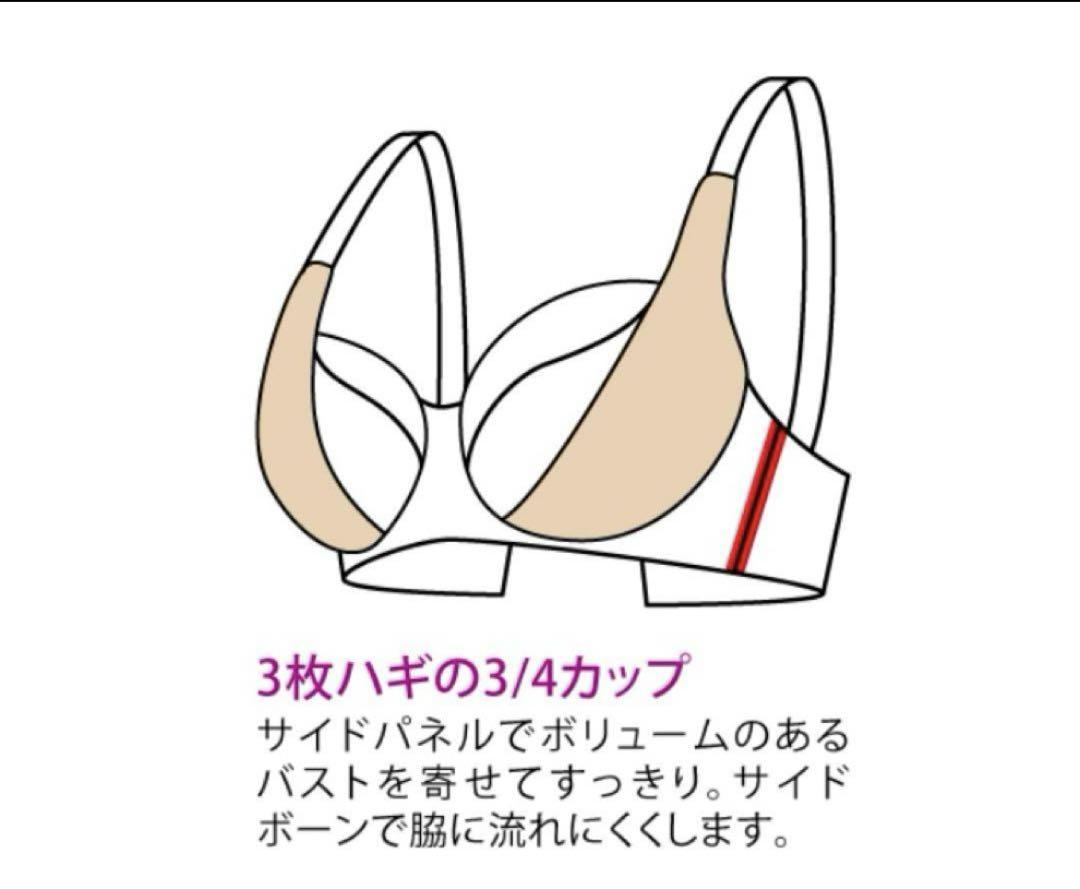 新発売 新商品 シャルレ＊ラージカップブラジャー＊E85＊ナチュラルブラウン 下着・アンダーウェア