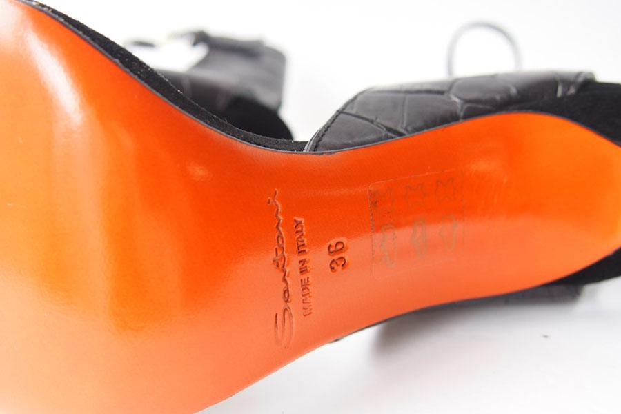 新品｜未使用｜サントーニ｜Santoni｜ハイヒールサンダル｜36