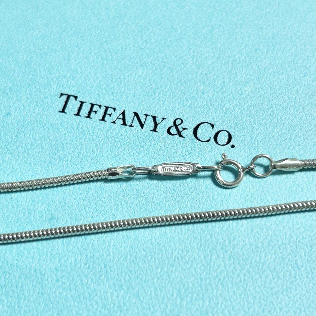 ティファニー　スネーク　チェーン　ネックレス　ペンダント　Tiffany 美品