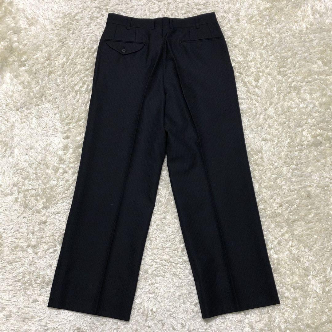 【極美品】Burberrys バーバリー 高級スーツ上下 セットアップ ブラック