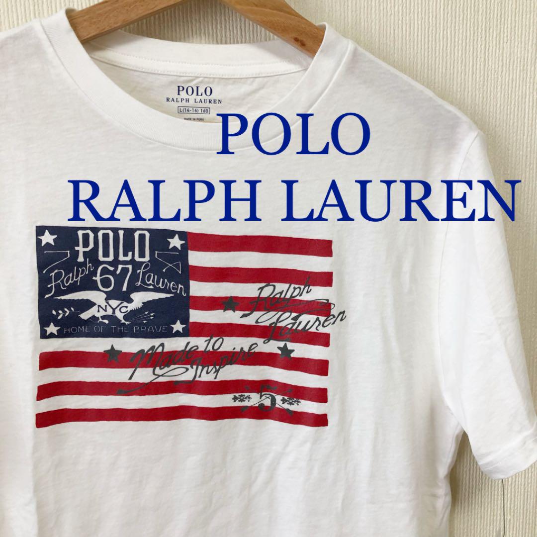 新品 ポロ ラルフローレン 国旗 プリント Tシャツ 白 - メルカリ 新品 ポロ ラルフローレン 国旗 プリント Tシャツ 白 - メルカリ