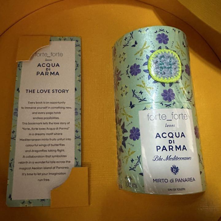 出産祝い 新品☆限定☆ACQUA DI PARMA×フォルテ フォルテ コラボ香水