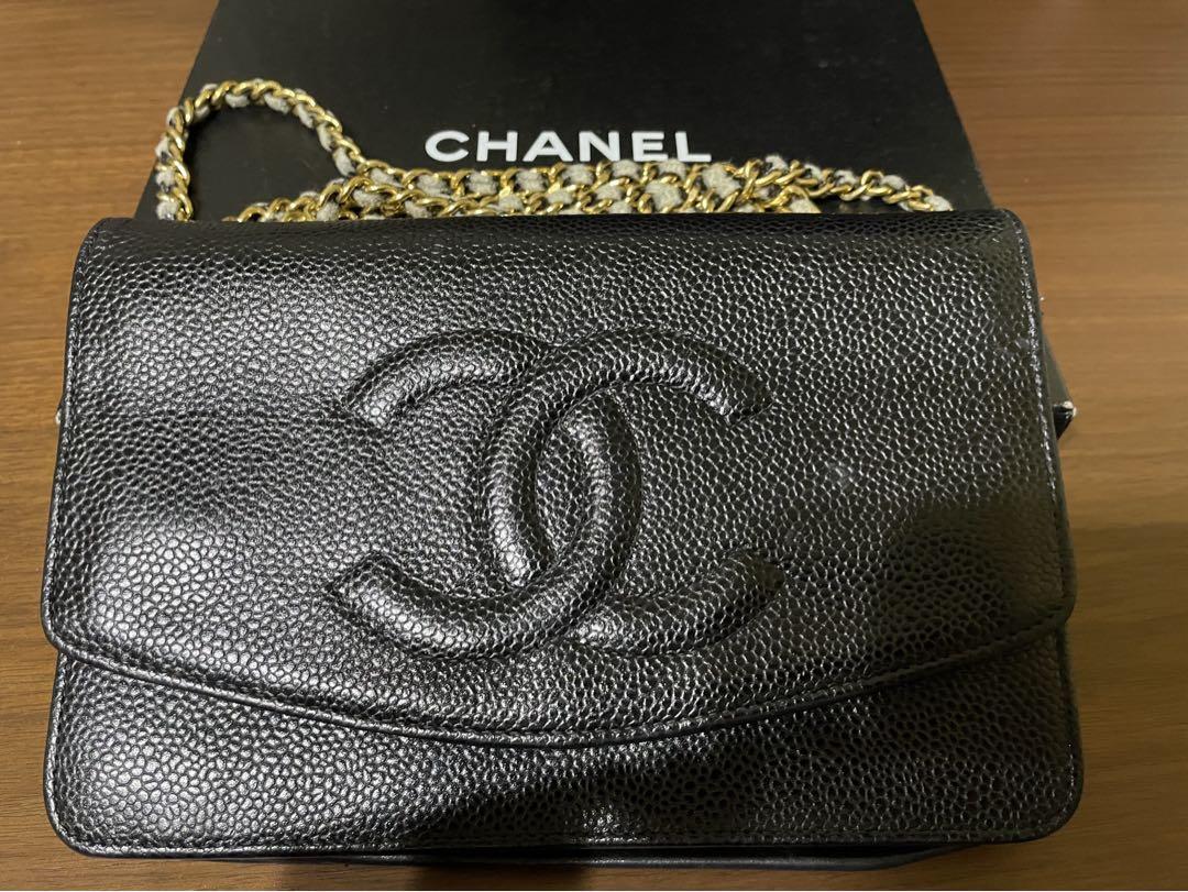 【VINTAGE】シャネル ココマーク チェーンウォレット CHANEL シャネル ココマーク チェーン ウォレット マトラッセ