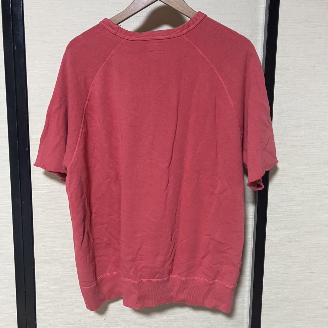コリンボ Colimbo プリント 半袖 スウェット レッド XL