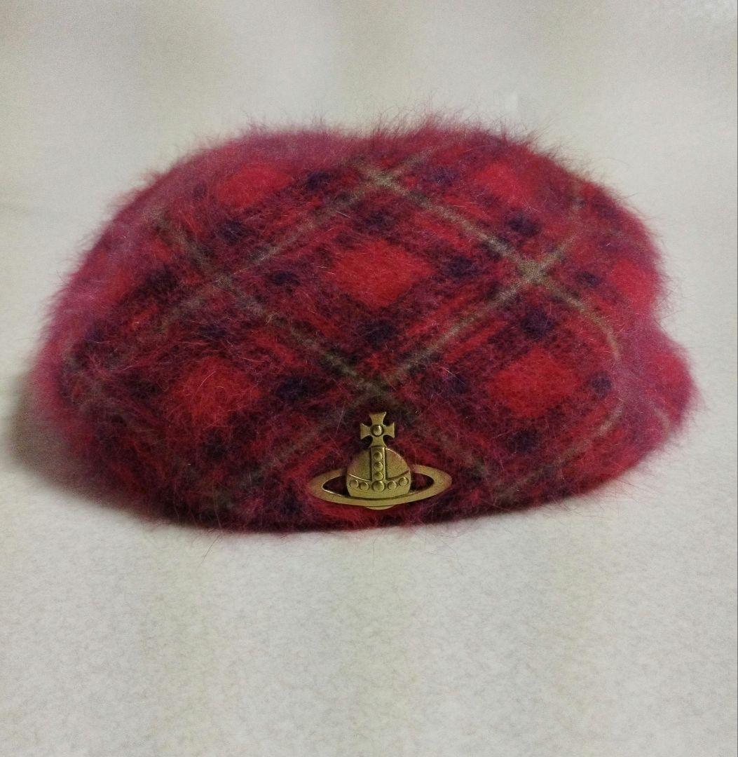 Vivienne Westwood チェックベレー帽