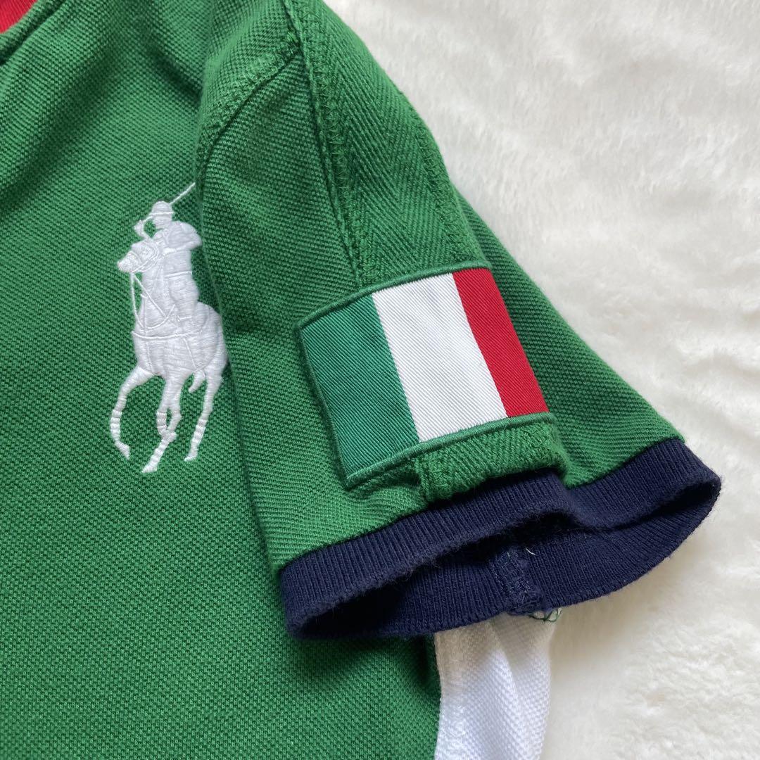RALPH LAUREN スキニーポロ イタリア ビックポニーL 90-08年代