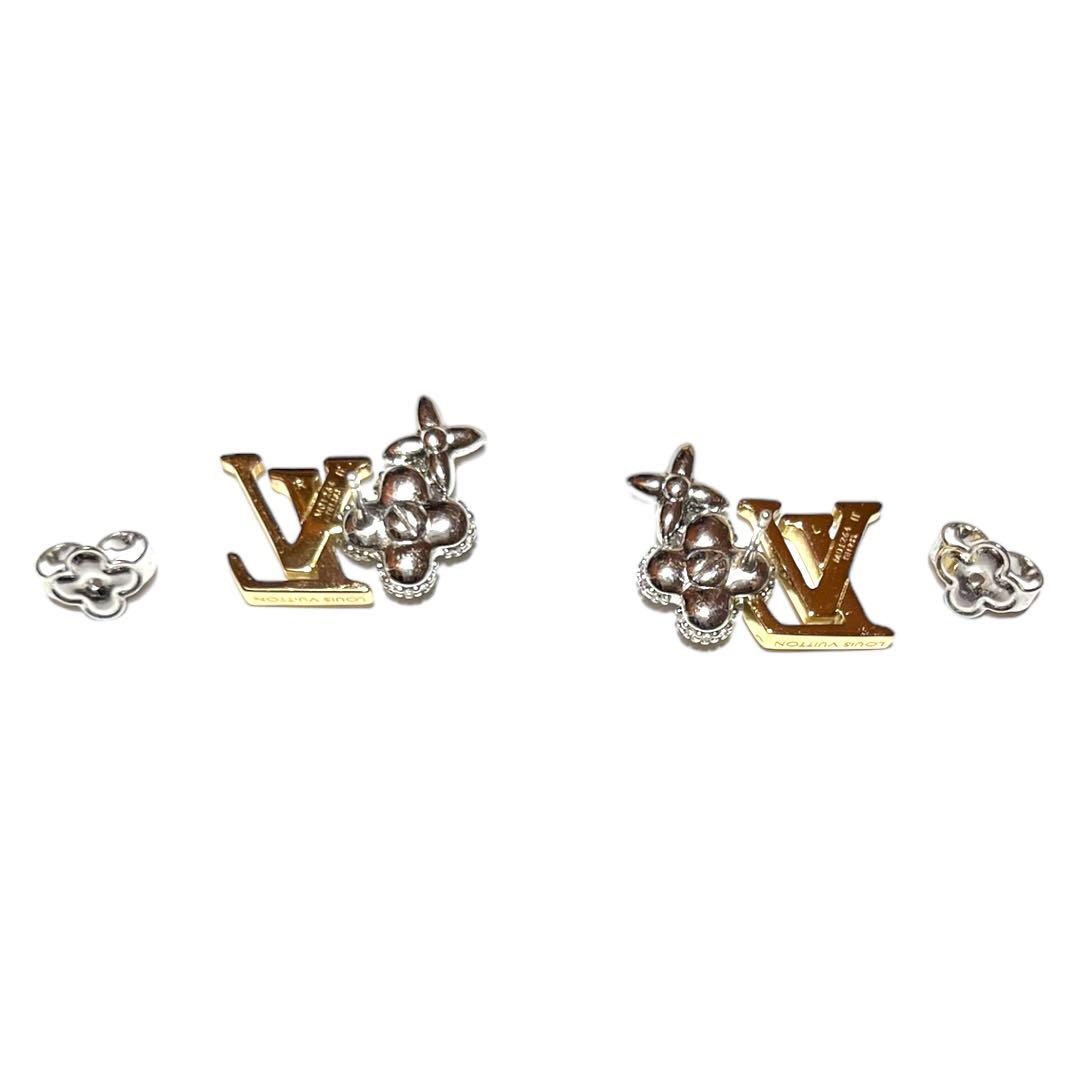 【現行★完売品】LOUIS VUITTON  ピアス・ピュス LV グラム 現行☆完売品】LOUIS VUITTON ピアス・ピュス LV グラム