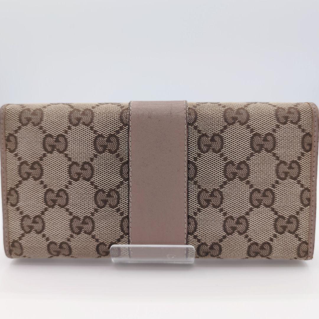 Gucci GGキャンバス 長財布　箱付き GUCCI グッチ 長財布 ウォレット 箱付き GGキャンバス