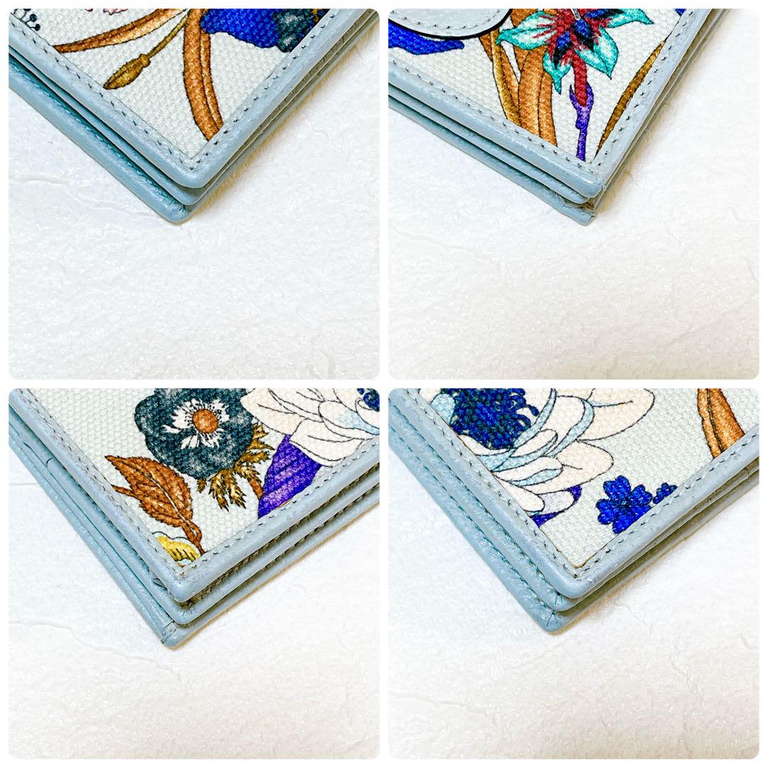 ✳︎希少✳︎グッチ 二つ折り財布 マーモントフローラ 日本限定 100周年 GUCCI グッチ GG マーモントフローラ 日本限定 二つ折 財布 100周年