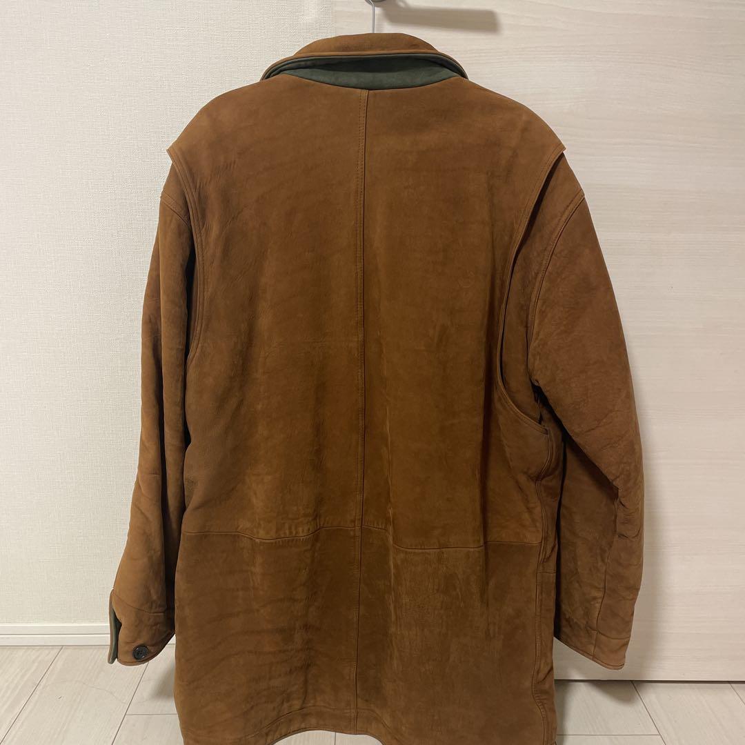 ビンテージ80s-90s LLBean スウェードヌバックコートジャケット