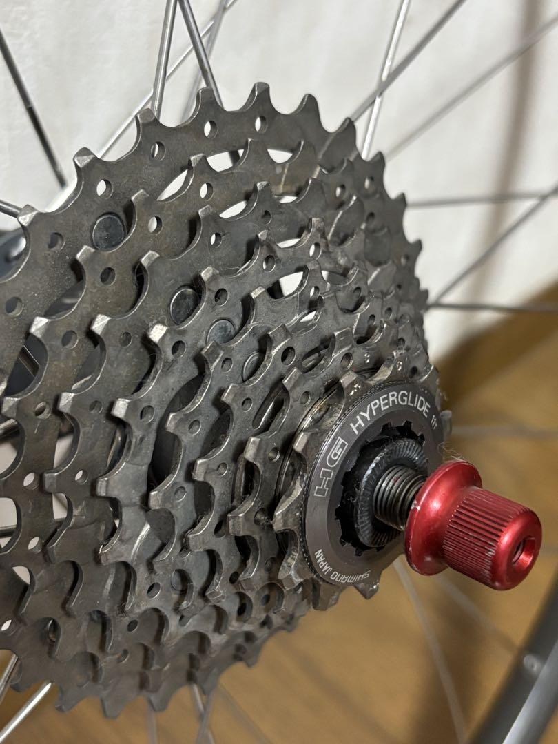 MAVIC 217 ホイール XTRハブ MTB 前後 リアスポーク折れアリ