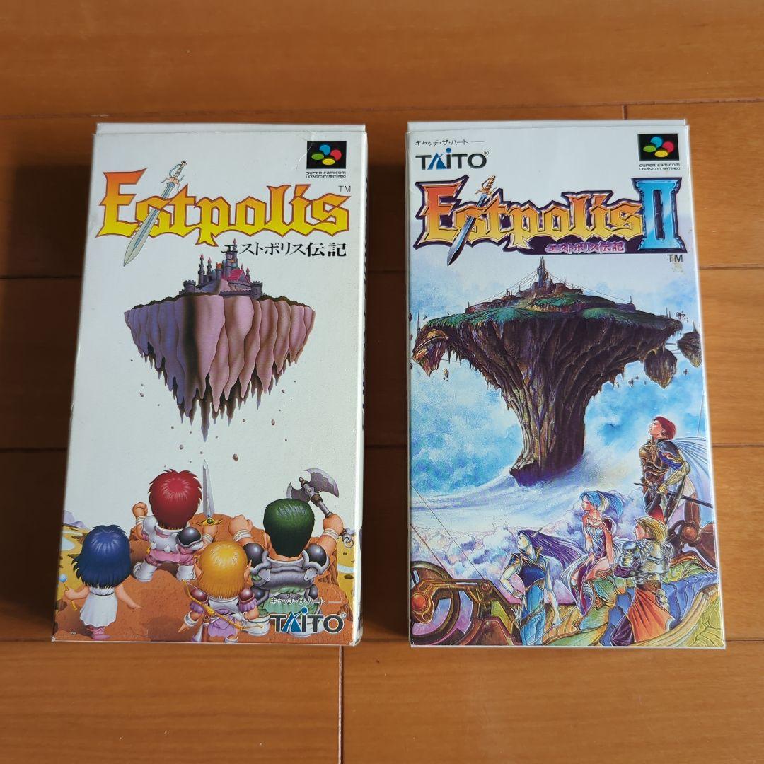 エストポリス伝記エストポリス伝記Ⅱタイトーファミコンソフトレア
