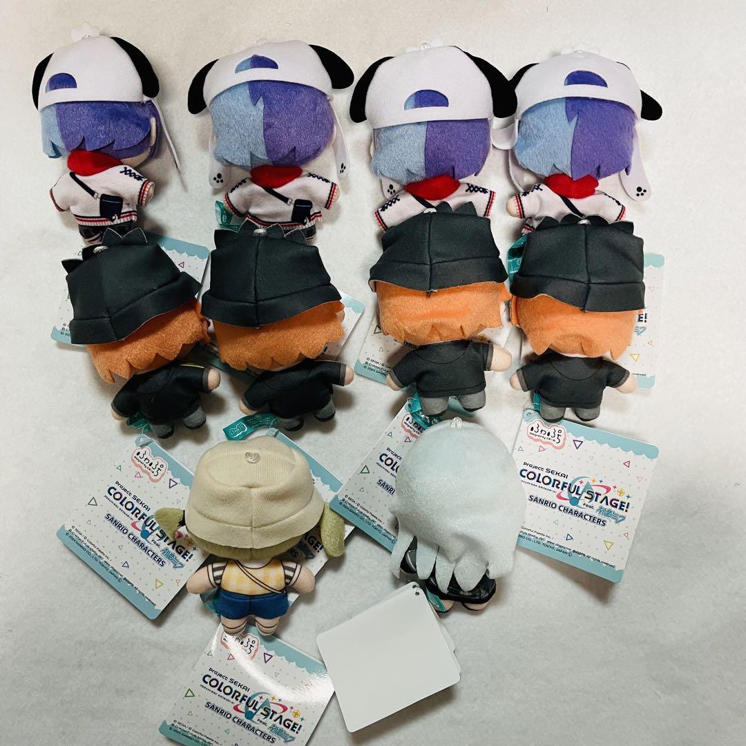 プロセカ ふわぷち サンリオ マスコット 9点セット 初音ミク プロジェクトセカイ ふわぷちマスコット 初音ミク サンリオ 9点