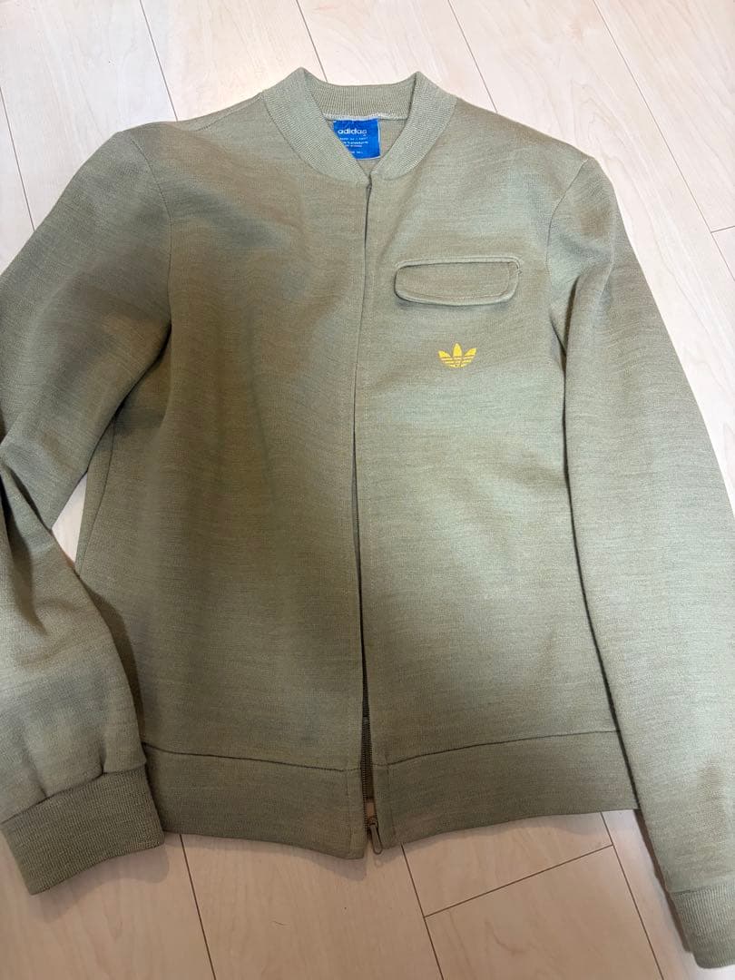 フランス製adidas オリーブグリーン 英国 ventax製M・adidas