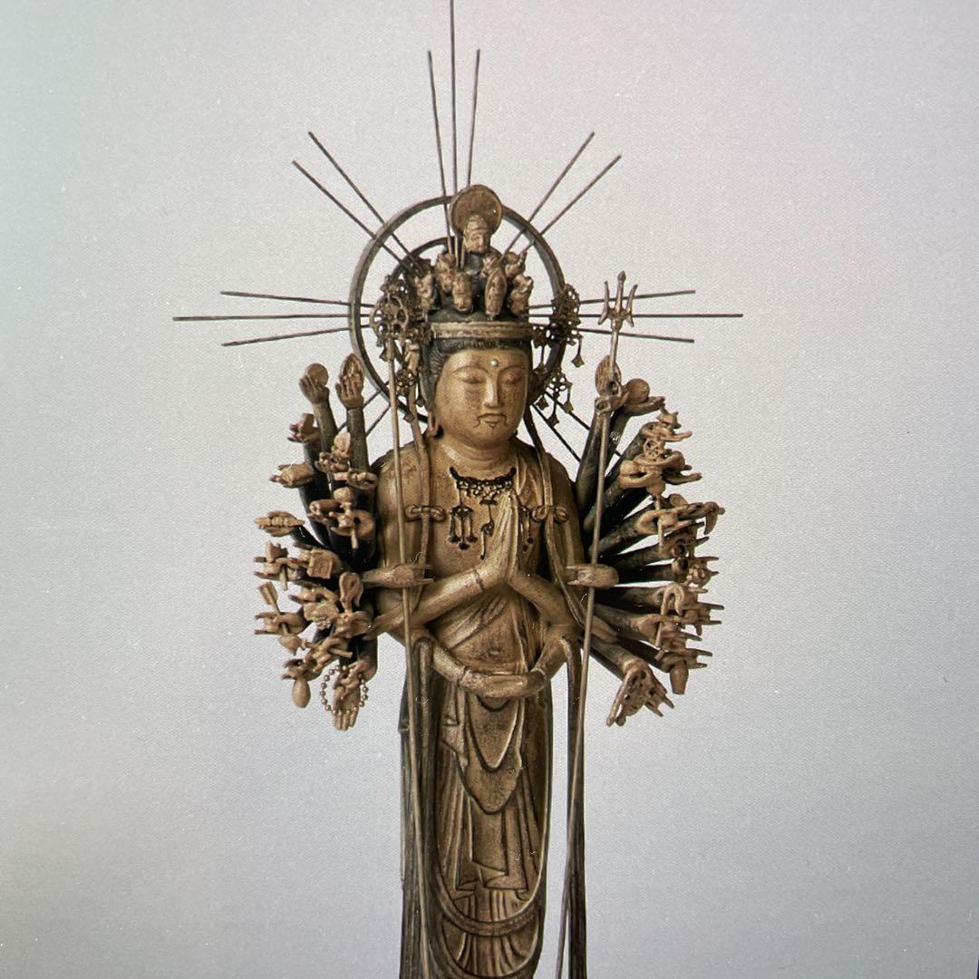 絶版　初期ロット品　TanaCOCORO[掌] 千手観音～慶派～　旧仕様　仏像