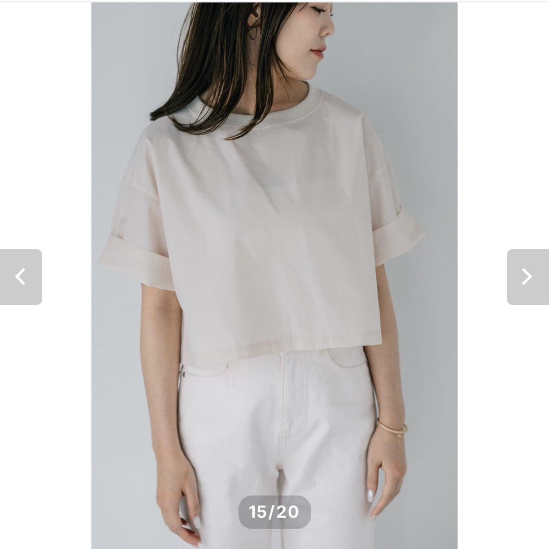 [新品未使用品]pois ポワ♡blouse tee ブラウスT ピンク 限定値下げ【新品未使用】pois blouse teeピンク ブラウスティー