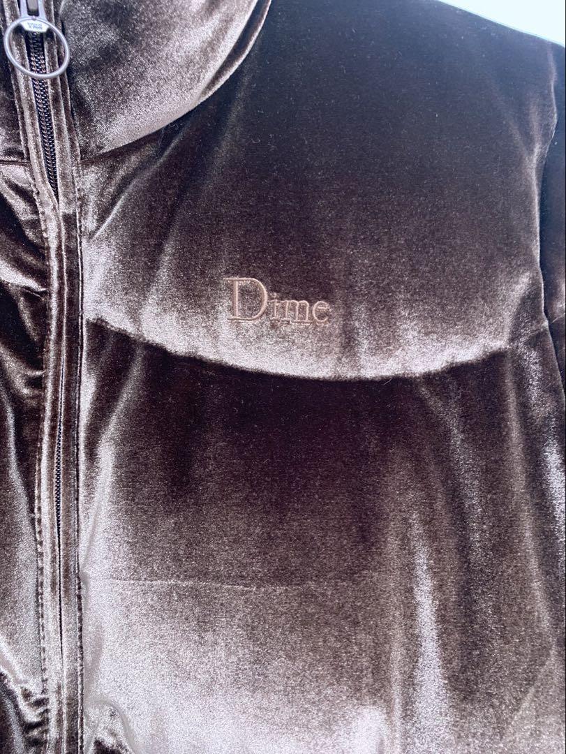 【激レア】Dime ベロア ダウンジャケット ブラウン 値下げ可能