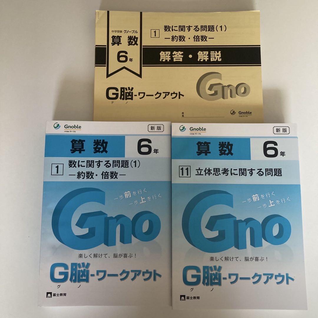 グノワークアウト　6年生　全20冊セット