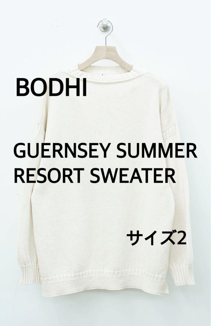 BODHI GUERNSEY SUMMER RESORT SWEATER タグ付