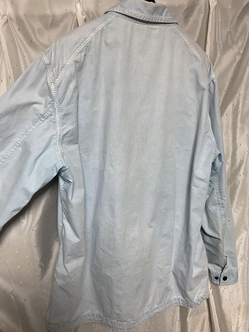 STONE ISLAND 17ss ジップシャツ ガーメントダイ