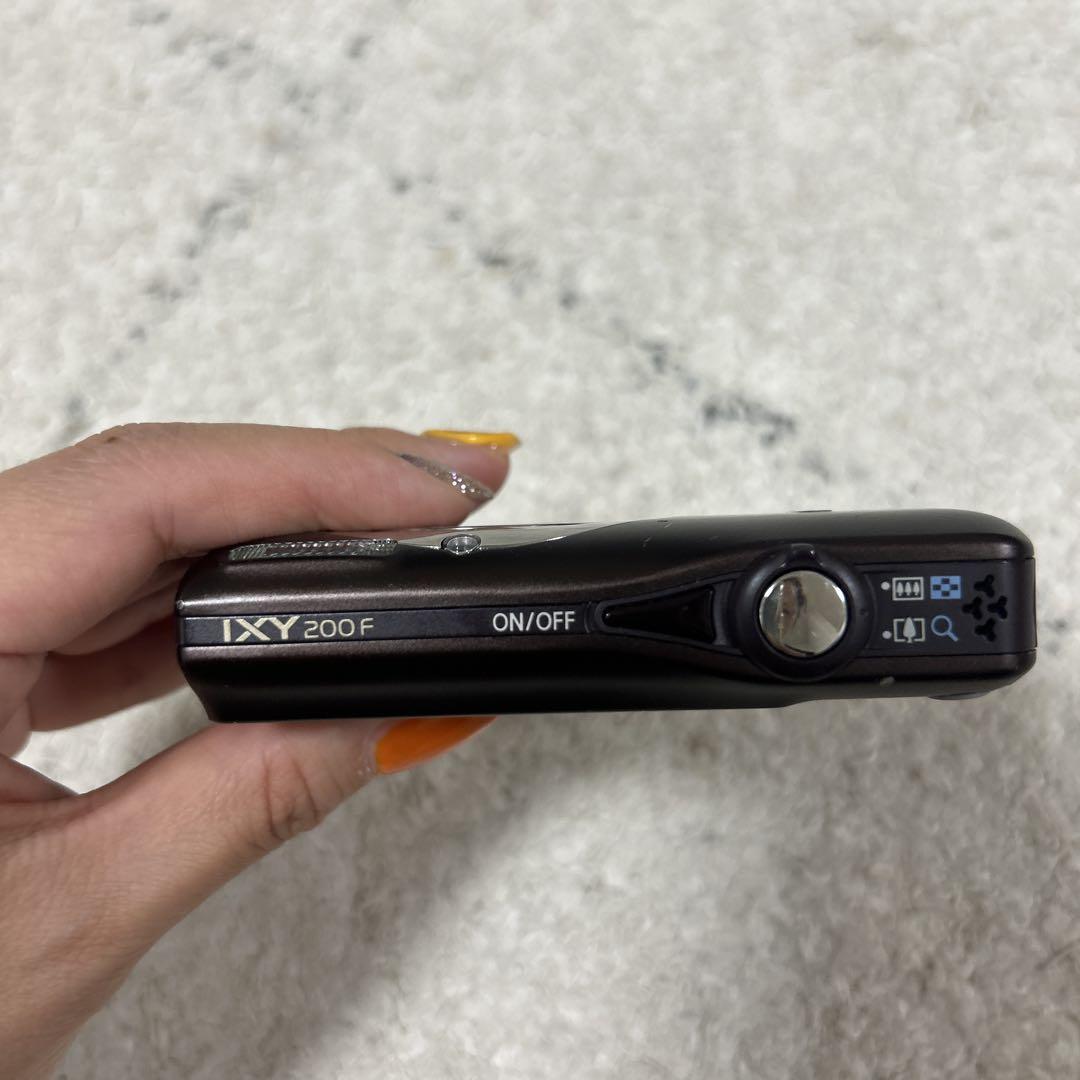 【動作確認済】canon ixy200f カメラ ブラウン