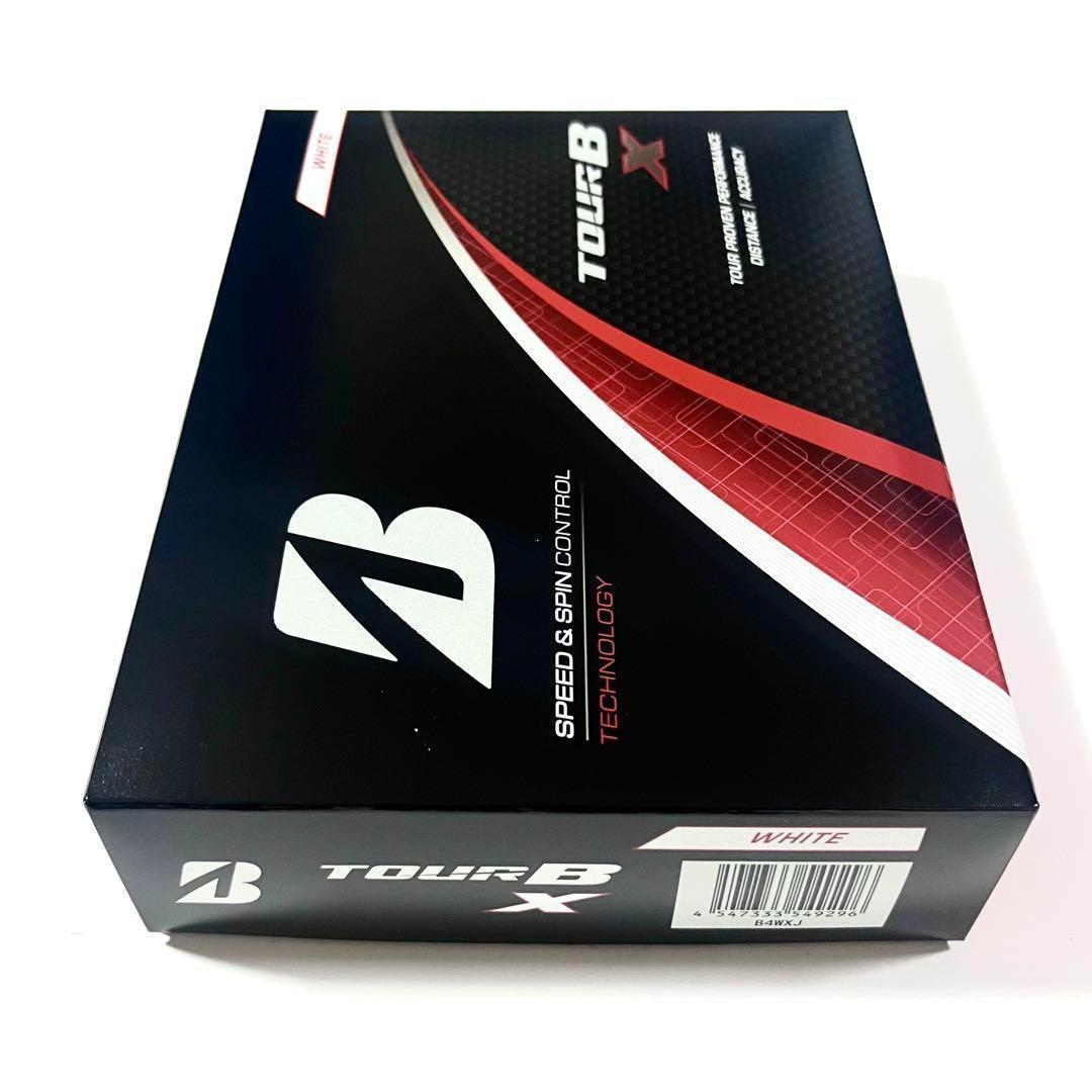 【新品】ブリヂストン TOUR B X ゴルフボール ホワイト 36個