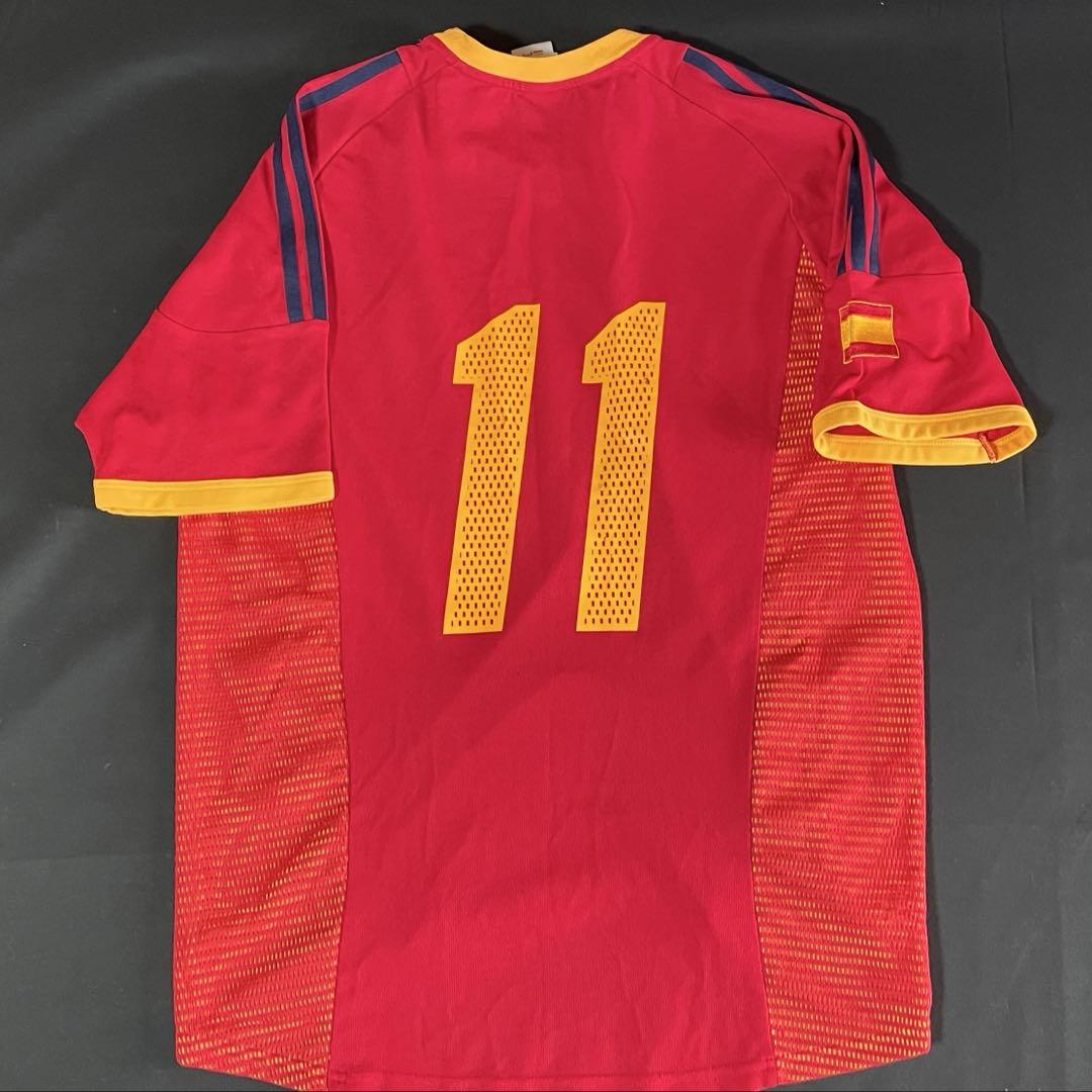 【正規品・希少】2002年 スペイン代表 adidas W杯モデル 11 XL