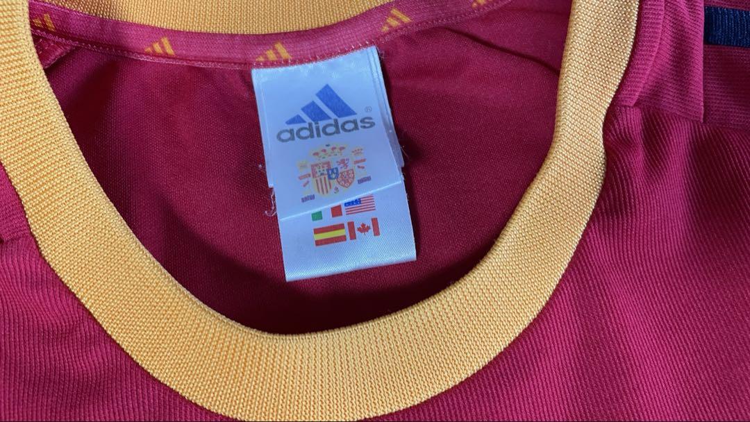 【正規品・希少】2002年 スペイン代表 adidas W杯モデル 11 XL