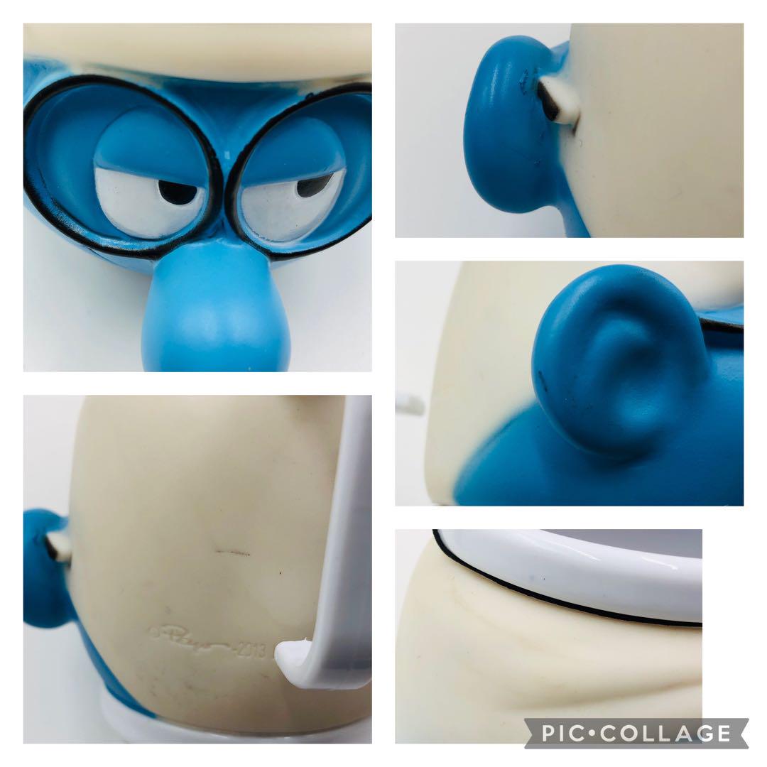 【新品・未使用】スマーフ 3D フェイス マグ 3個セット Smurf