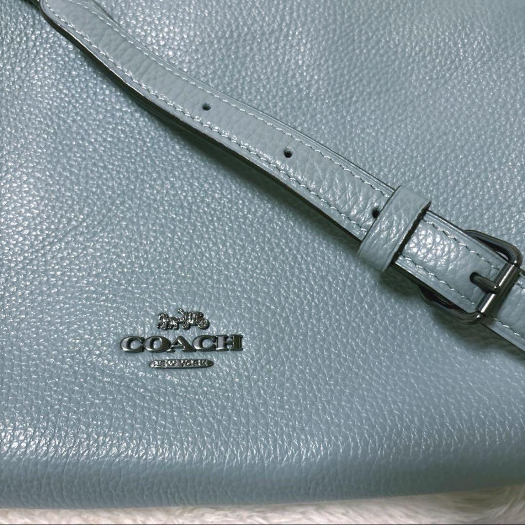 大学生協 割引 極美品 クロスボディ 二層式 ショルダーバッグ レザー COACH バッグ