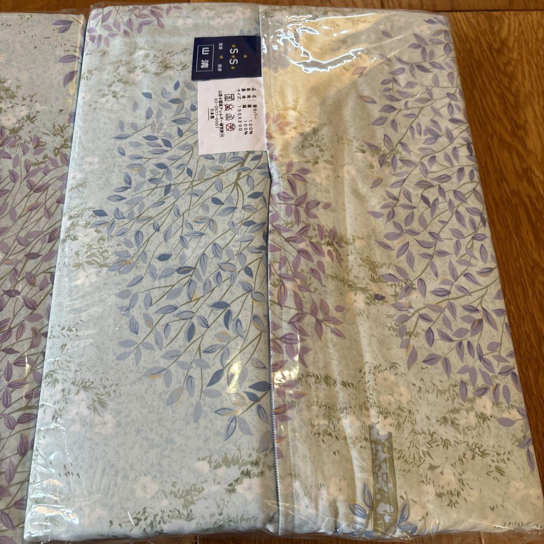 防ダニ掛け布団カバー敷布団シーツセット　シングルサイズ