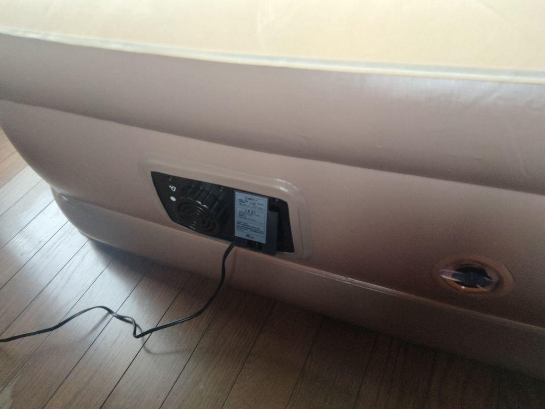 電動ポンプ付きエアーベッドダブル