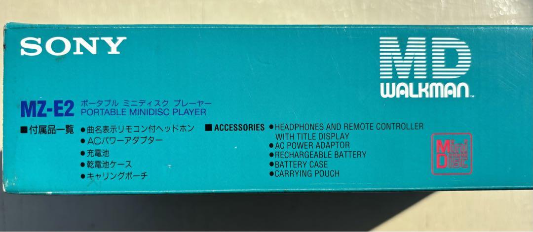 SONY MD ウォークマン　MZ-E2