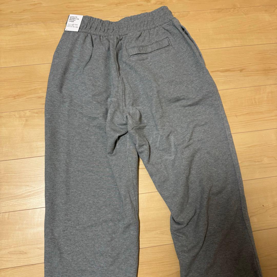 グレー トレーナー NIKE ヴィンテージ ロゴ オレンジ M