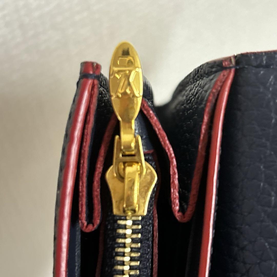 ルイヴィトン 財布 ポルトフォイユ カプシーヌ 画像14