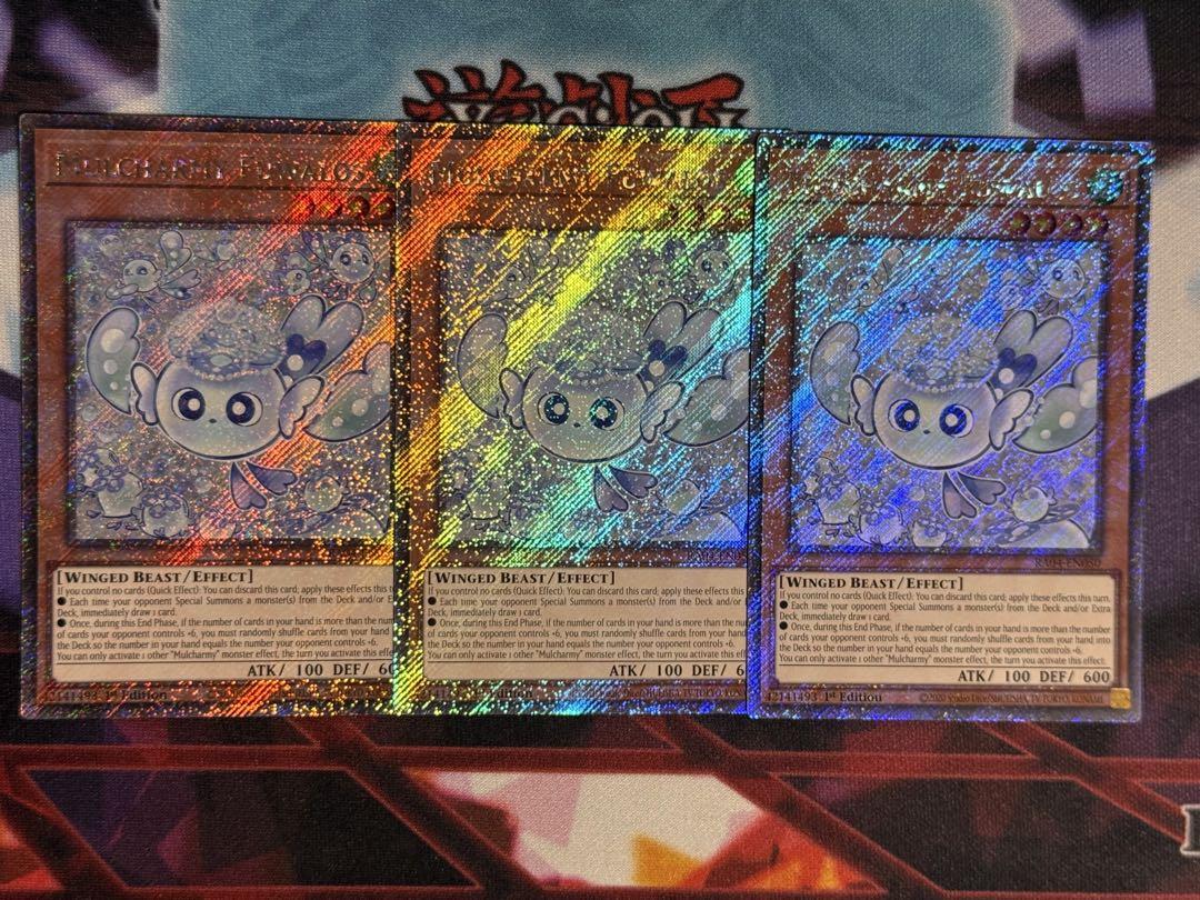 遊戯王 EU マルチャミーフワロス プラチナシク 3枚