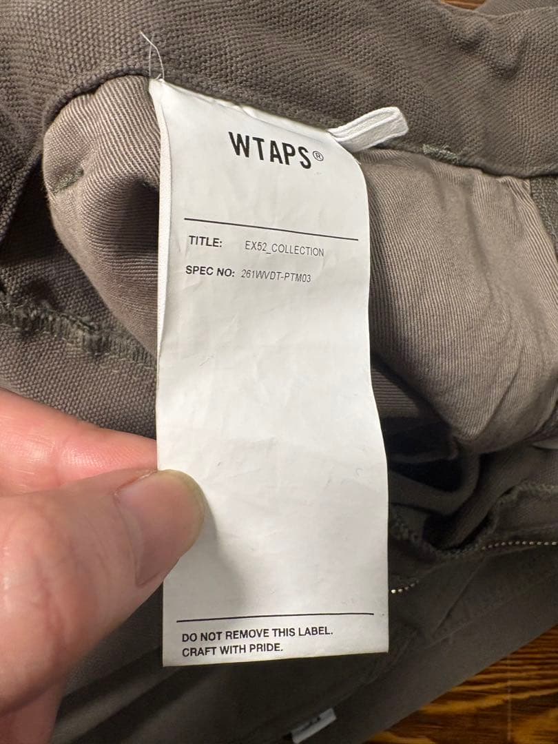 パンツ WTAPS ARMSTG2501 Trousers Cotton. CNVS