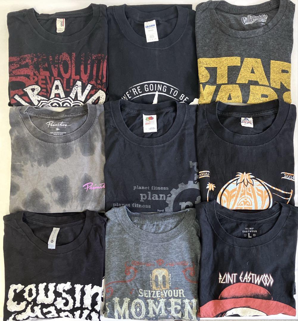 【古着アメリカTシャツ】⭐︎Lサイズ 9枚まとめ売り