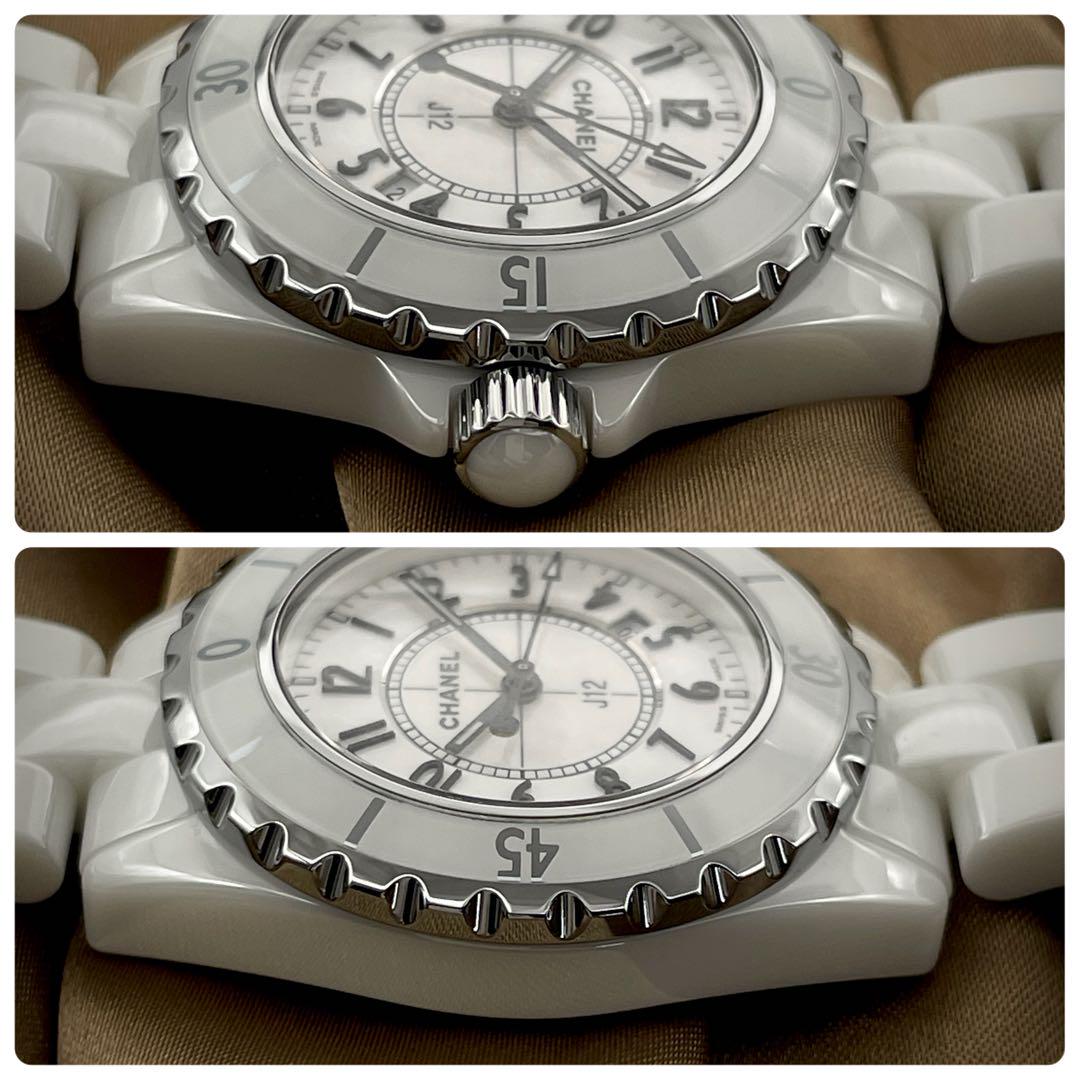 T049 シャネル J12 33mm H0968 ホワイトセラミック クォーツ