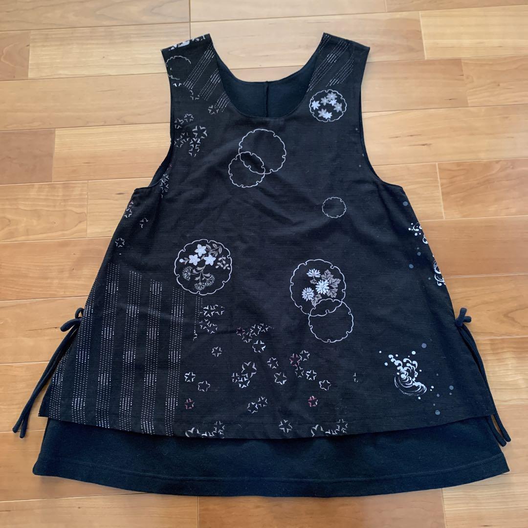 【超美品】エプロン風チュニック