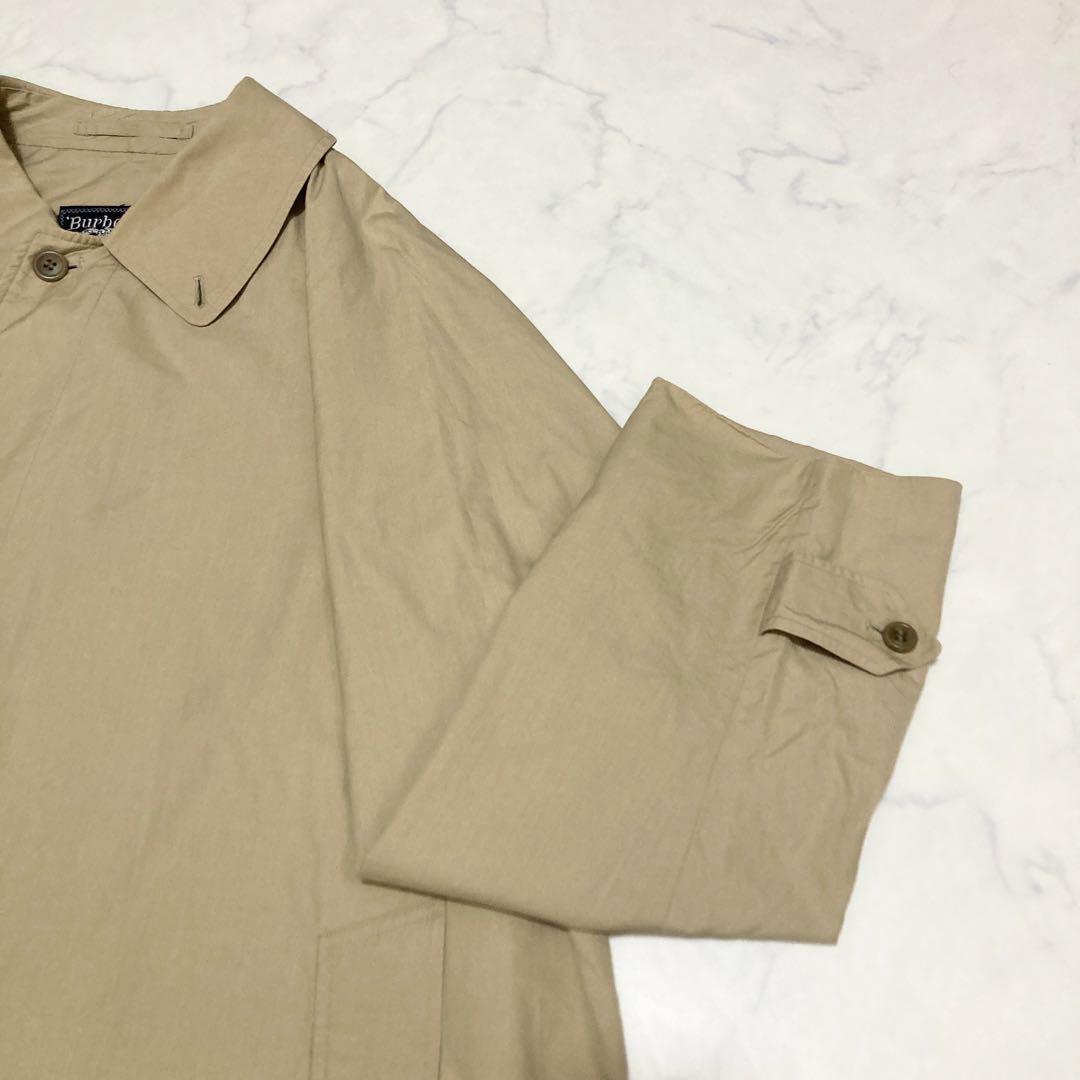 【一枚袖】 Burberrys バーバリー ステンカラーコート ベージュ 2XL