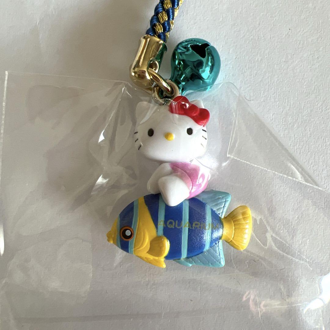 ハローキティ タキシードサム アクリルキーホルダー 水族館限定