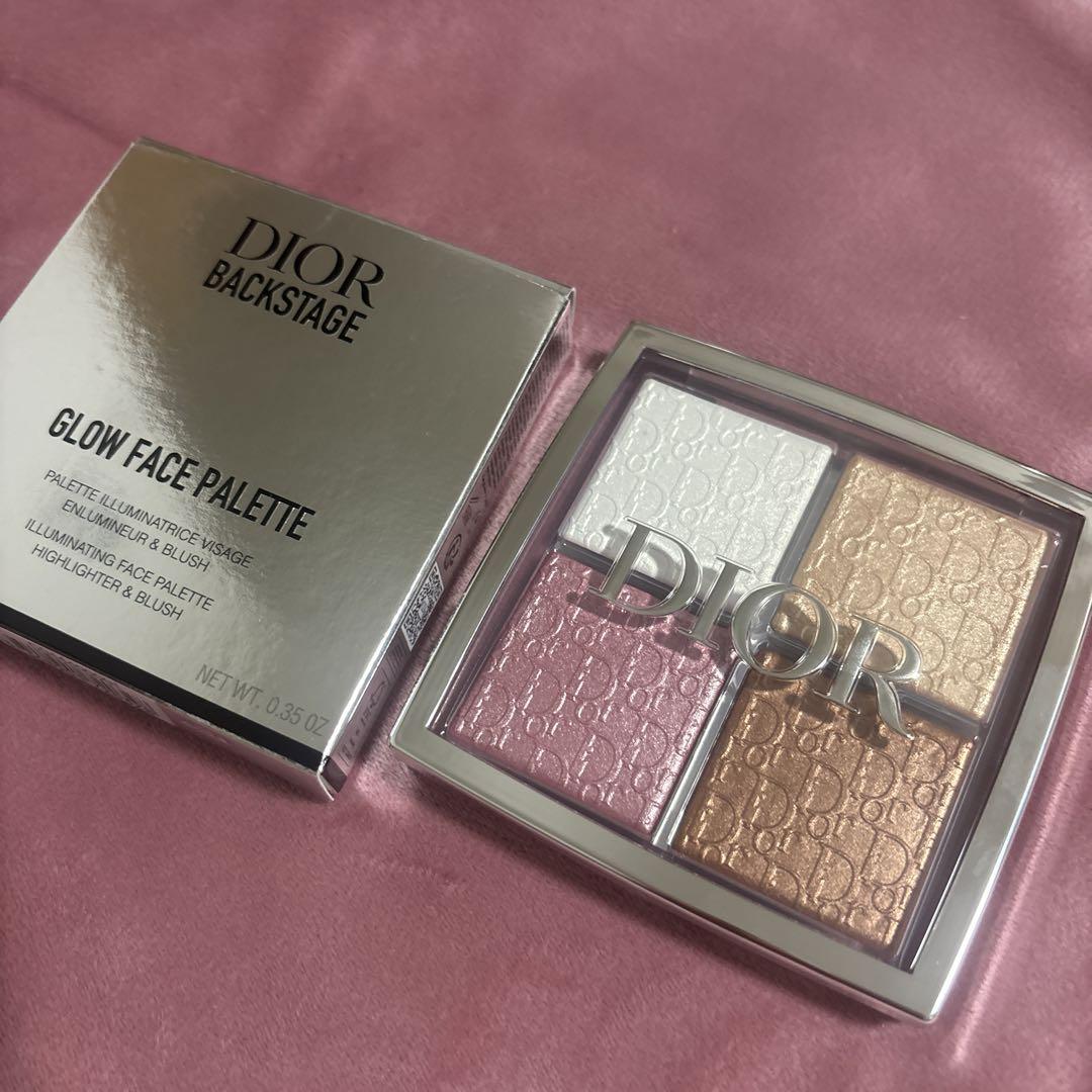 ちょもんが　新品　dior バックステージフェイスグロウパレット 001