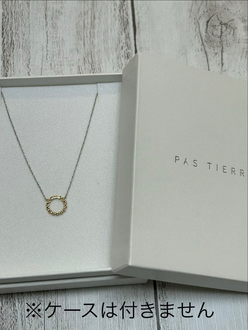 新品【PAS TIERRA】K10コンビカラーネックレス